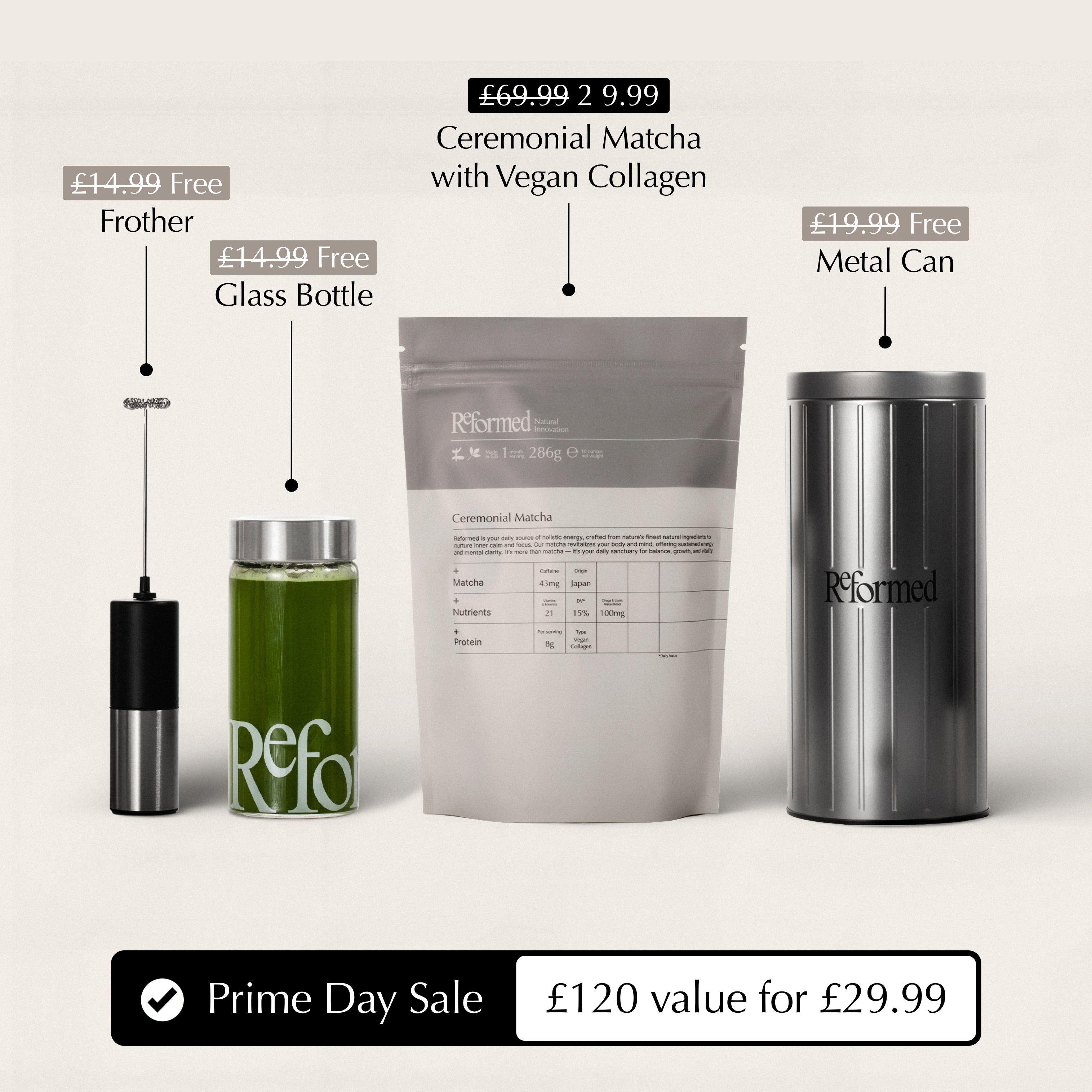 Matcha with Vegan Collagen