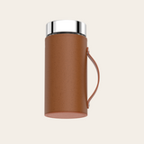 Bottle Faux-Leather Pouch with Handle