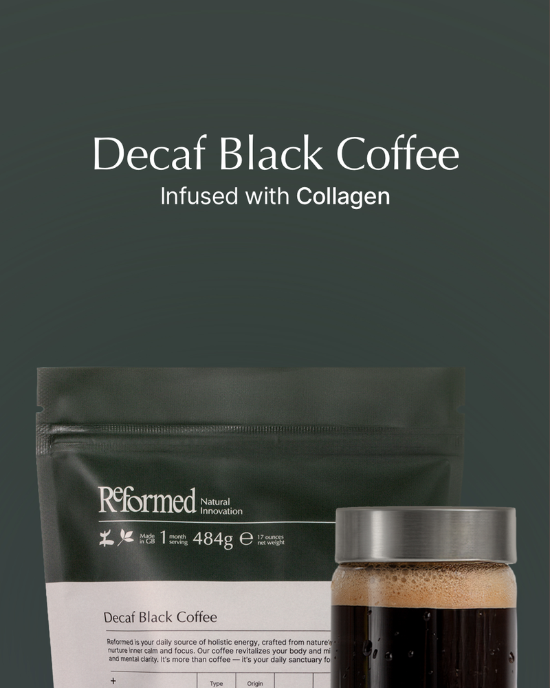 Decaf Black Coffee with Collagen