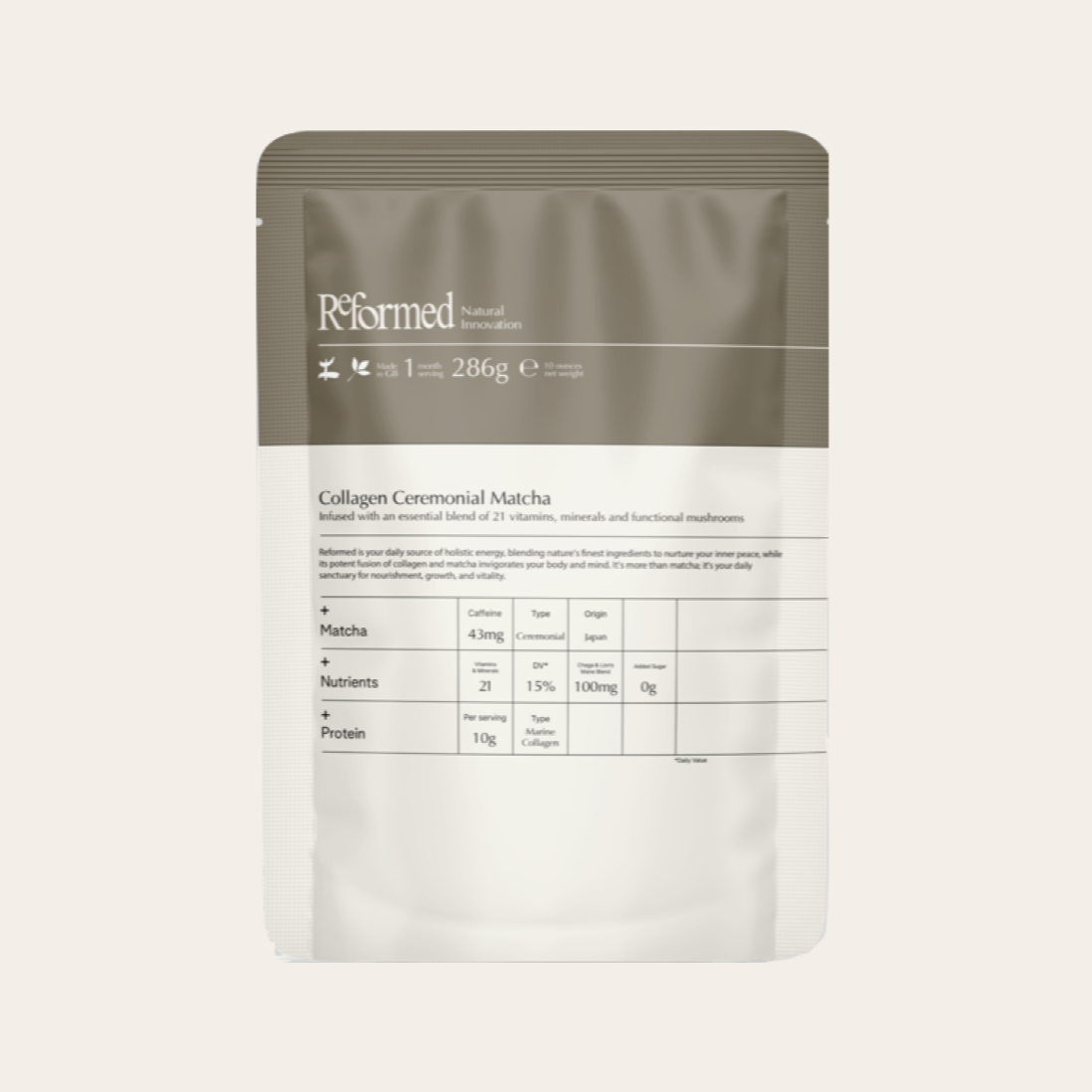 Collagen Matcha + Blueberry Add-on