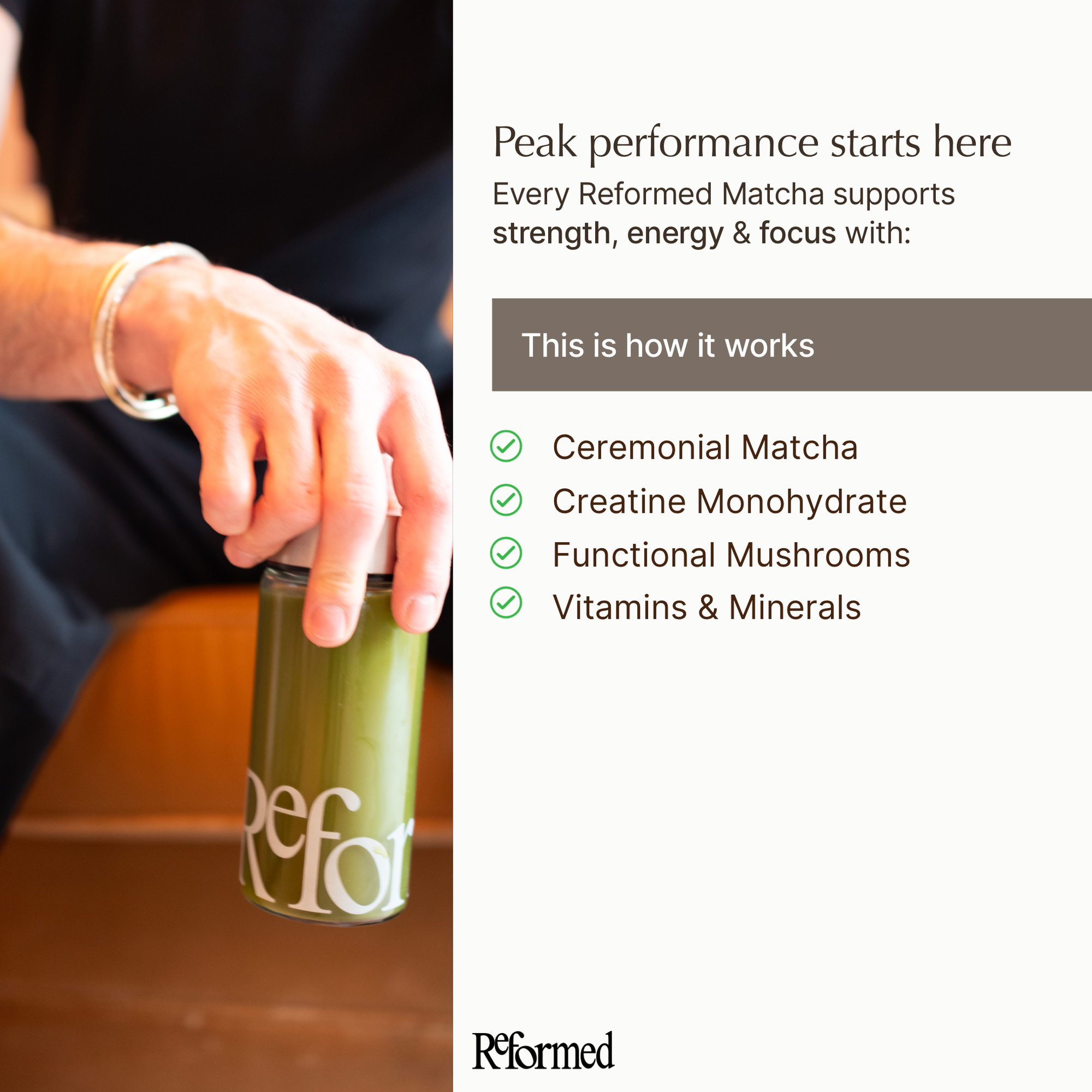 Matcha with Creatine