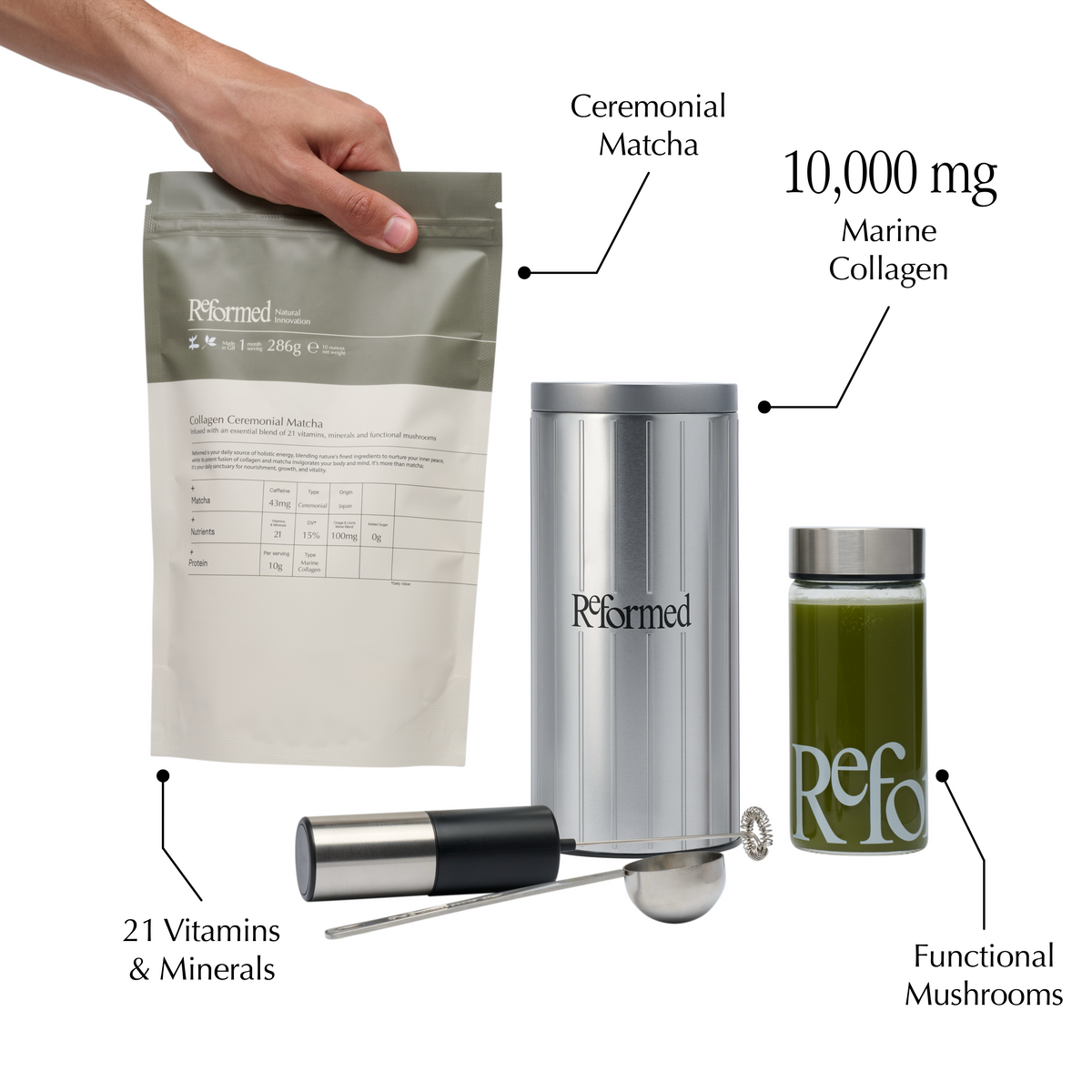 Collagen Matcha – Feel Reformed