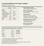 Matcha with Vegan Collagen