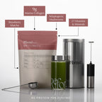 Strawberry Matcha with Collagen