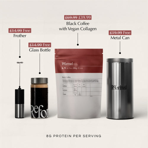 Black Coffee with Vegan Collagen