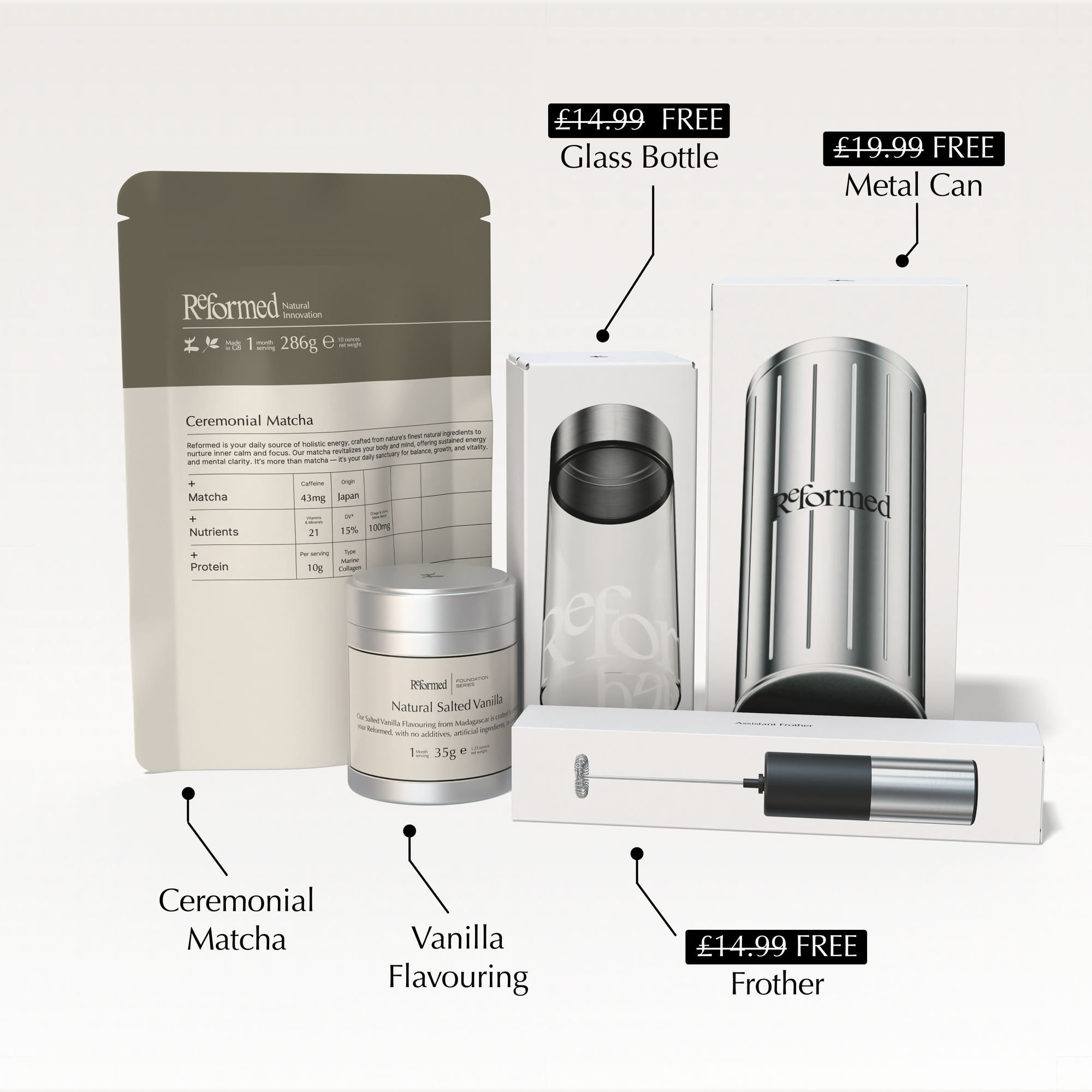 Collagen Matcha + Vanilla Add-on