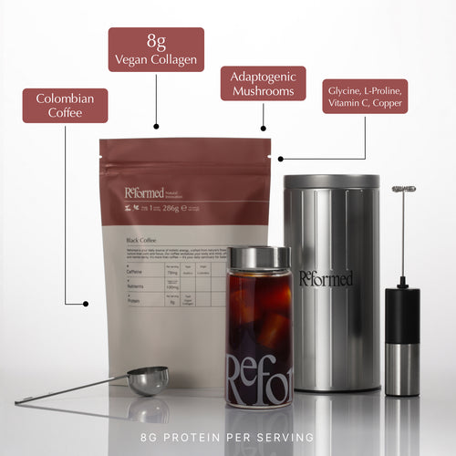 Black Coffee with Vegan Collagen