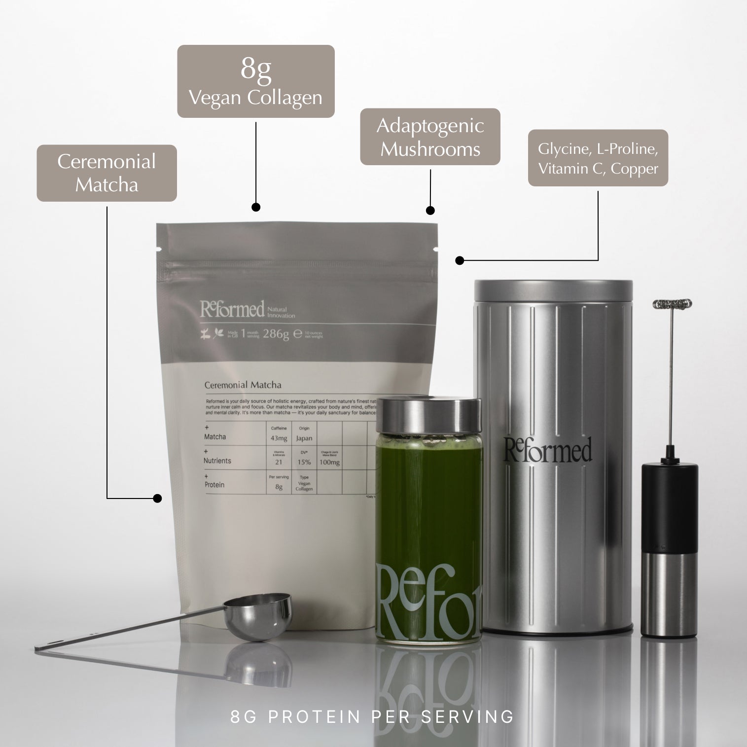 Matcha with Vegan Collagen